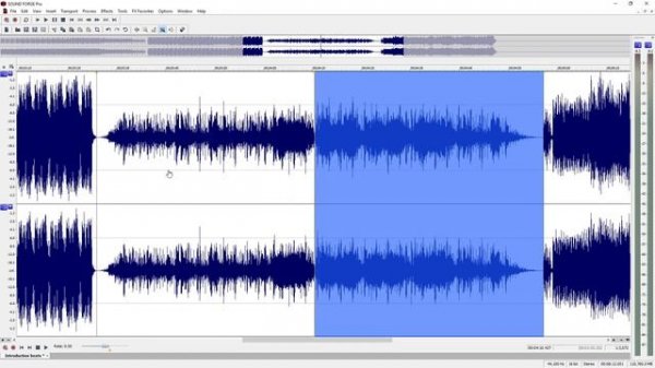SOUND FORGE PRO 14  TUTORIALS  Event editing