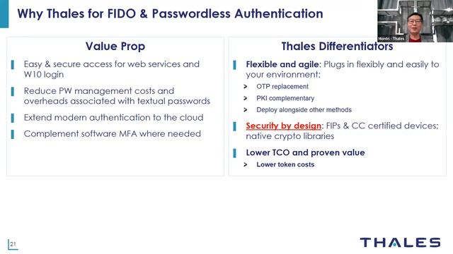 Thales Webinar: ลดความเสี่ยง Security Breach ด้วย Passwordless Multi-factor Authentication смотреть онлайн
