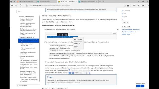 Windows 10: Take A Test via Schema Activation смотреть онлайн