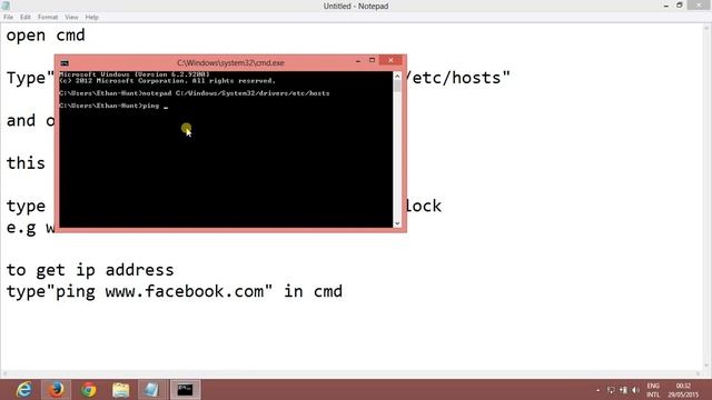 how to block facebook on laptop or pc using cmd смотреть онлайн