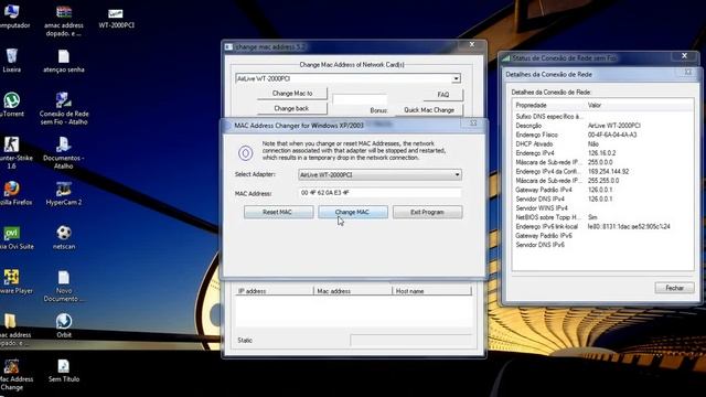 como clonar endereço mac no windows 7 смотреть онлайн