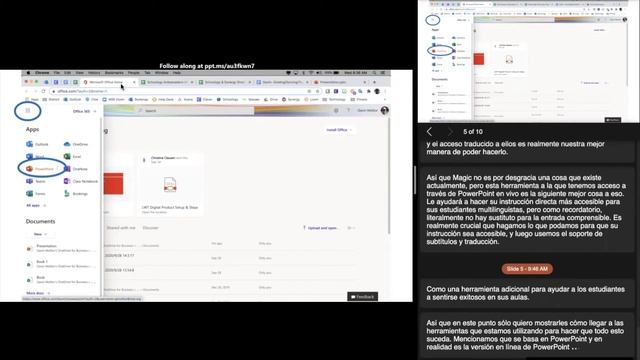 Leveraging Translated Subtitles in Microsoft Powerpoint's Live Presentation смотреть онлайн