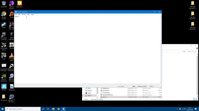 open .exe file with text document смотреть онлайн