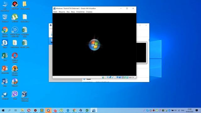 Как установить Windows 7 Build 6730 на Virtual Box смотреть онлайн