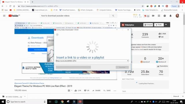 How To Download Youtube Videos Using Ummy Video Downloader | 100% Working | 100% Free | Techy Adity смотреть онлайн