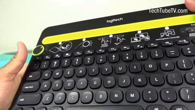 Logitech K480 Multi Device Bluetooth Keyboard for Windows, Mac, Chrome OS, Android, iOS смотреть онлайн