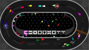 Car Circuit Race in Algodoo