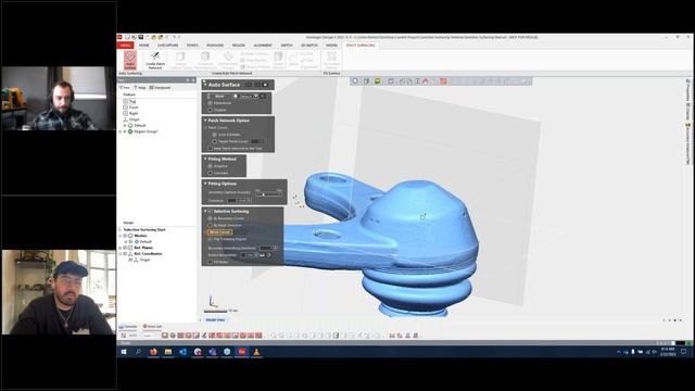 Geomagic Tech Tips – Level up your Reverse Engineering with Selective Surfacing in Geomagic Design смотреть онлайн