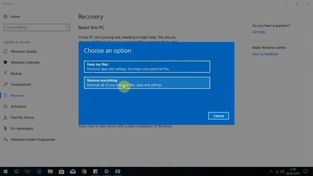 How to factory reset windows 10 смотреть онлайн