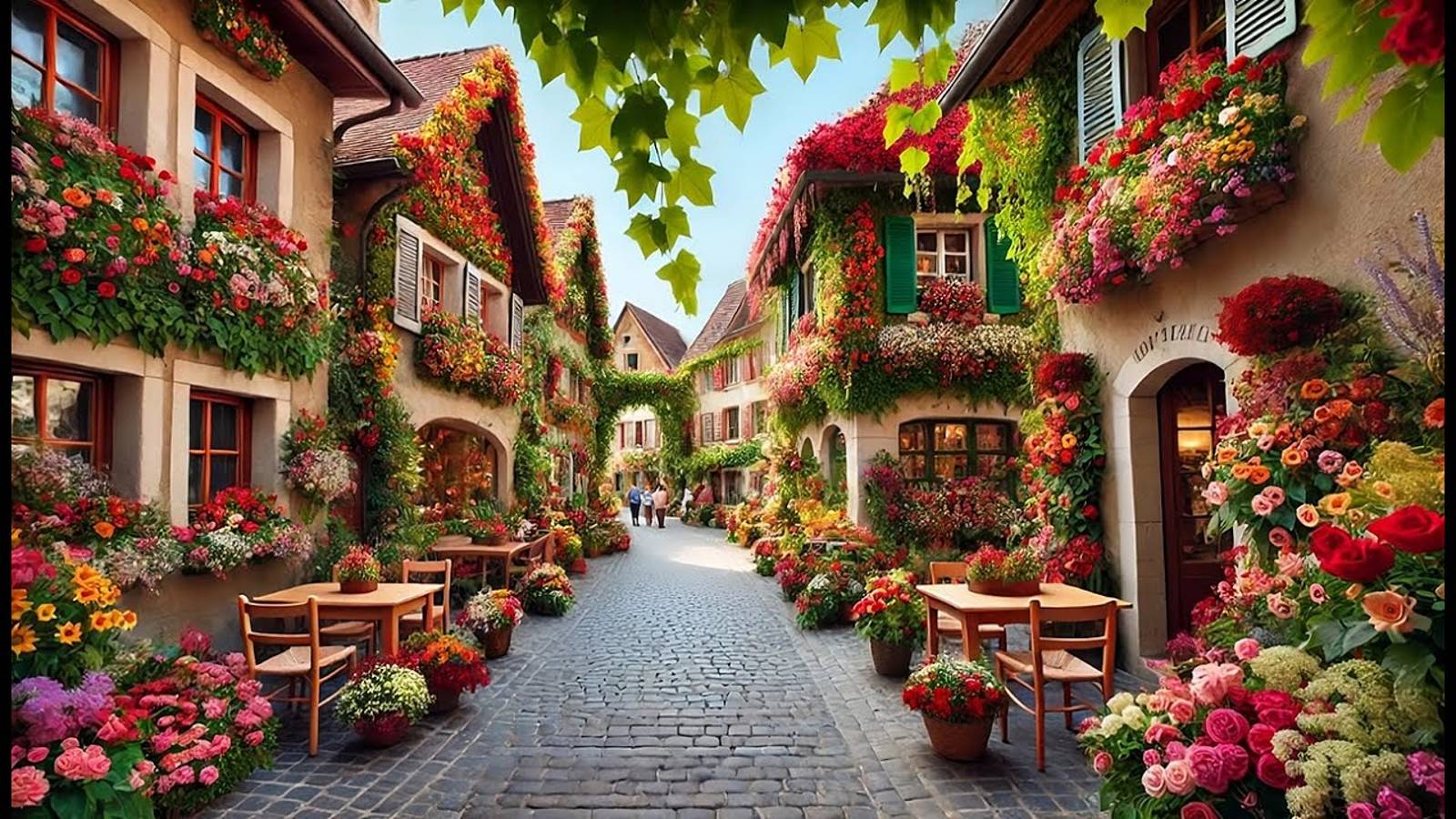 Рюдесхайм-на-Рейне, Германия. Очаровательный винный город с живописным видом на долину Рейна. смотреть онлайн