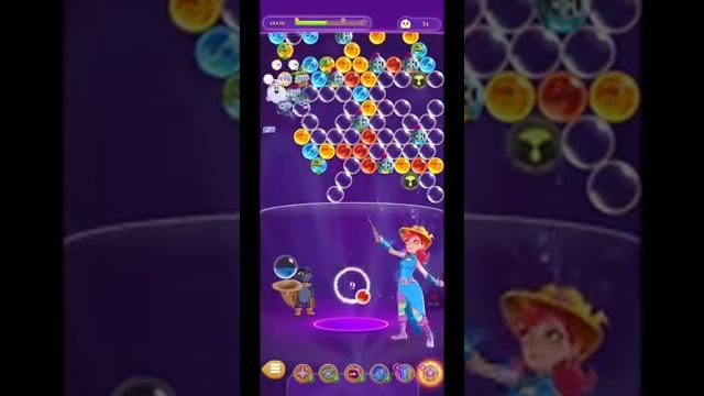 Bubble Witch 3 Saga 2350 ~ no boosters смотреть онлайн