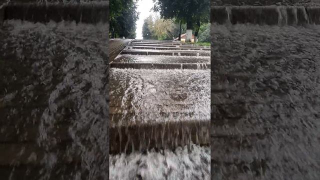 Попал под дождик #дождь #ливень #природа #россия #рекомендации #рекомендация