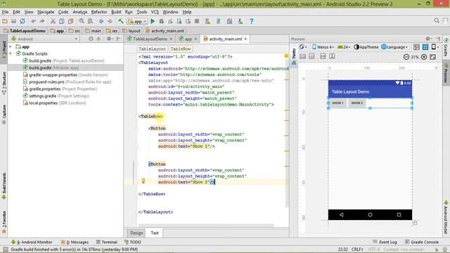 Android TableLayout Part 1 By Mihir Modi смотреть онлайн
