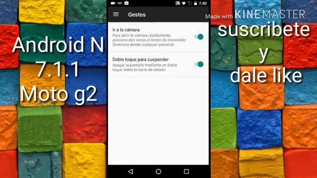 Lineage OS moto g2(Android 7.1.1 Moto g 2014 ) смотреть онлайн