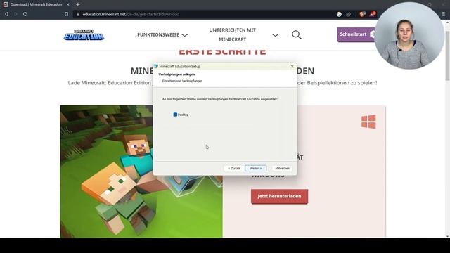 So installierst du Minecraft Education auf deinem Windows-PC смотреть онлайн