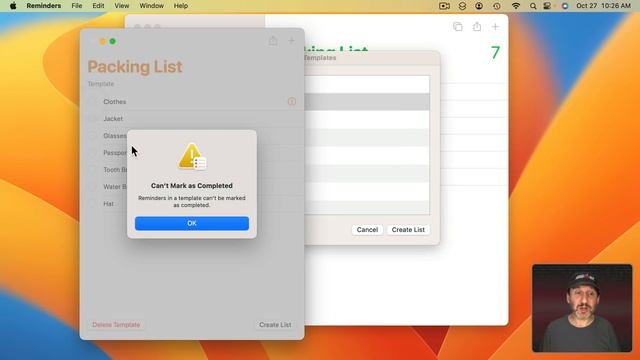 Using Mac Reminders List Templates смотреть онлайн