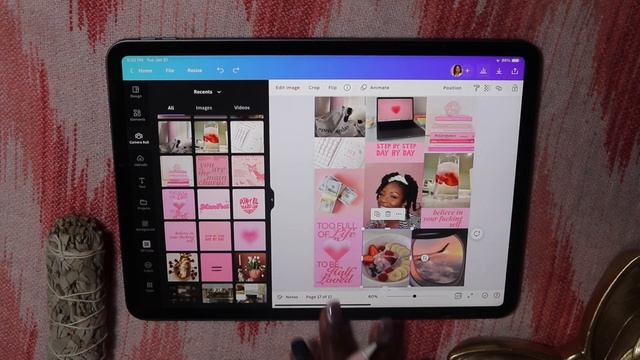 HOW TO: DIGITAL VISION BOARD / FEBRUARY GOALS & AESTHETIC IPAD CUSTOMIZATION/ THE STUSH LIFE смотреть онлайн