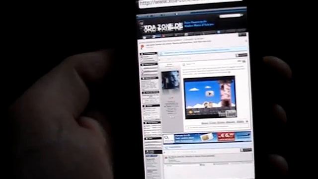 HTC Desire - Flash im Android-Browser смотреть онлайн