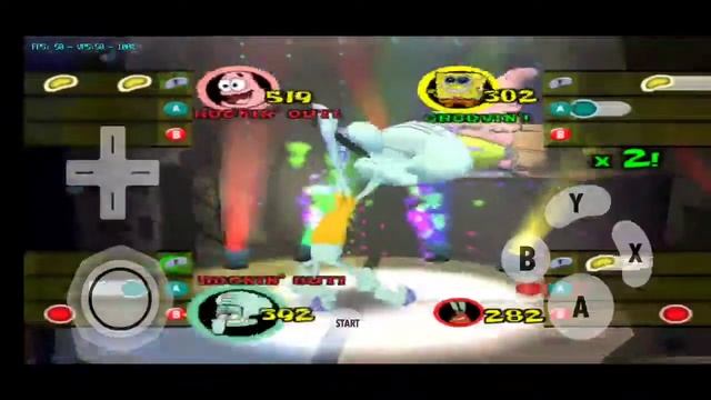 Spongebob light camera pants Gamecube(Android Dolphin emulator) смотреть онлайн