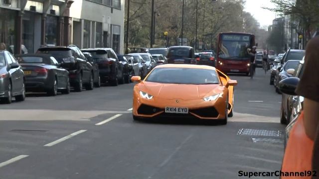 Lamborghini Huracan LP610-4 - LOUD Accelerations & Revs!! смотреть онлайн