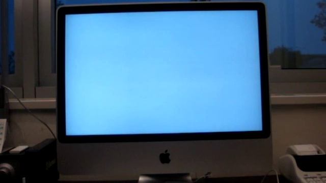 Start Up & Shutdown iMac 24" 2009 смотреть онлайн