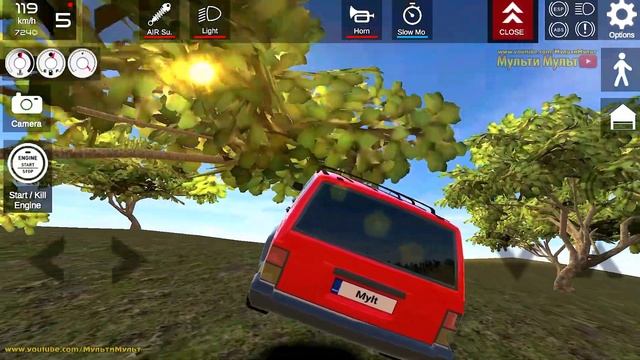 Offroad Prado Racing Simulator - SUV Jeep Rivals Driving - Android GamePlay #3 смотреть онлайн