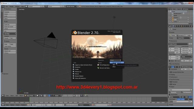 Blender 2.70 Instalacion смотреть онлайн
