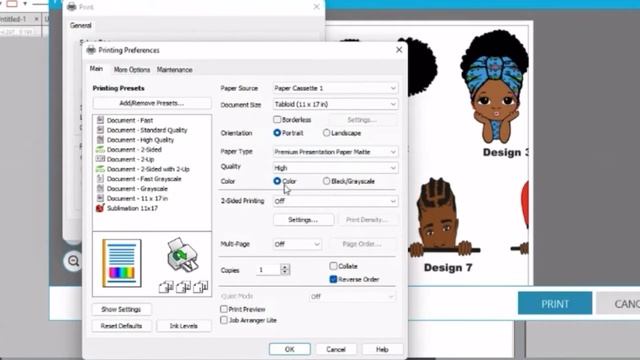Epson Sublimation Printer Settings for Best Prints смотреть онлайн