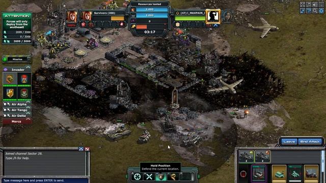 War Commander Omega Siege Base 200 One Attack Free Repair смотреть онлайн