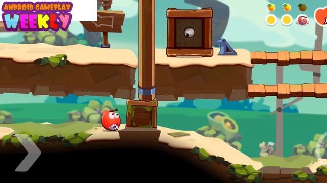 Red Ball 5 - Tales Adventures Of a Brave Ball! Gameplay Walkthrough (Android) смотреть онлайн
