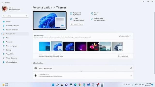 Windows 11 me desktop icon settings | get desktop icons back windows 10 | ram k prajapati смотреть онлайн