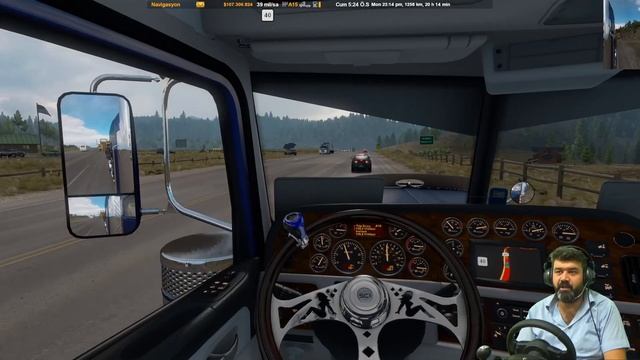 625 hp'lik PETERBİLT'in 85 Tonluk Dev Kamyonla İmtihanı AMERİCAN TRUCK SIMULATOR GamePlay смотреть онлайн
