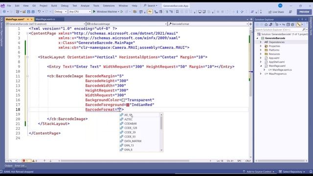 .NET Maui Apps | Generate Barcode and QR Code in Maui Mobile and Desktop Apps смотреть онлайн