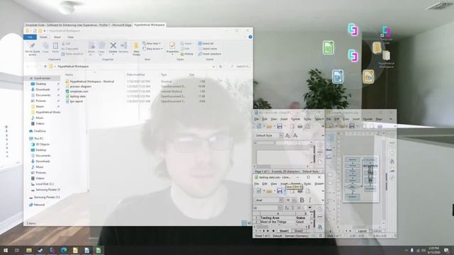 Hybrid Tiling Window Manager with Virtual Touch Screen смотреть онлайн