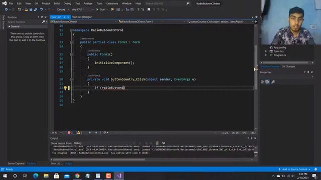 RADIO BUTTON CONTROL IN WINFORMS C# Bangla Tutorial | How to use Radio Button Control | (Part - 6) смотреть онлайн