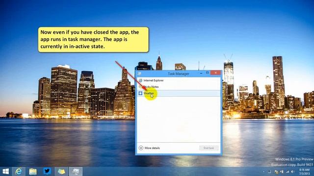 How to Close Metro App in Windows 8.1 смотреть онлайн