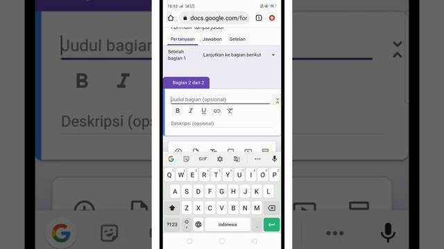 Cara Buat Google Form lewat handphone android смотреть онлайн