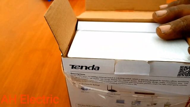 Tenda 8-port 10\100mbps Desktop Switch Unboxing And Information | Tenda 8 Port Hub | AH Elctric