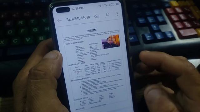 How To Edit Resume In Mobile | Technical Mushtaq смотреть онлайн