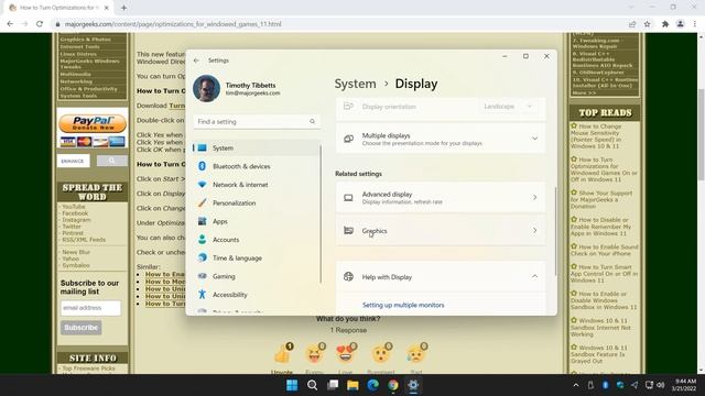 How to Turn Optimizations for Windowed Games On or Off in Windows 11 смотреть онлайн