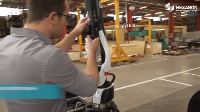 Портативная КИМ Hexagon Absolute Arm 6 осей смотреть онлайн