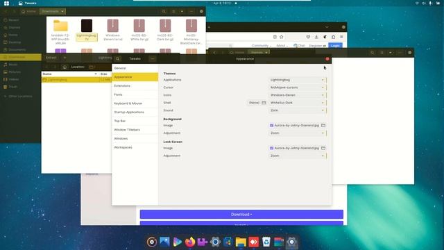 Common way to customize most Linux theme easily (Zorin OS) смотреть онлайн