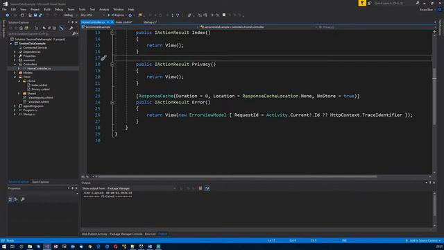 018 - .Net Core: Using Session As Data Carrier смотреть онлайн