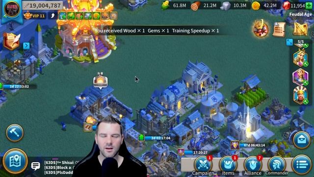 Season 2 KvK Preparations on my F2P Account in 2563 - Rise of Kingdoms смотреть онлайн