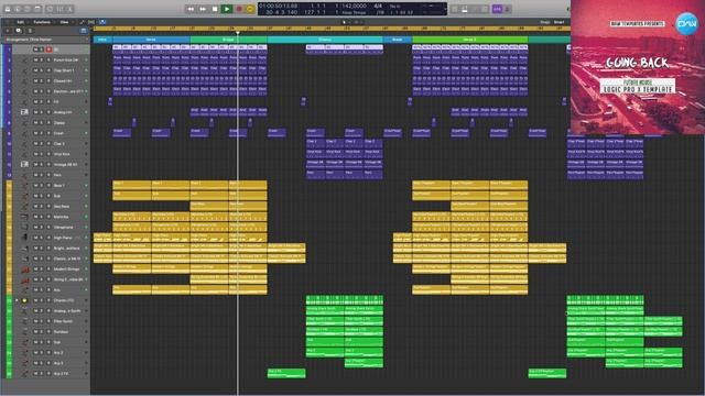 Future House Logic Pro X Template Going Back смотреть онлайн