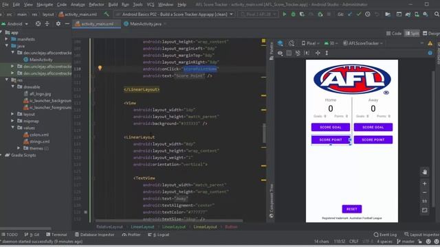 Udacity Android Basics Nanodegree: Project 2 - Build a Score Tracker App смотреть онлайн