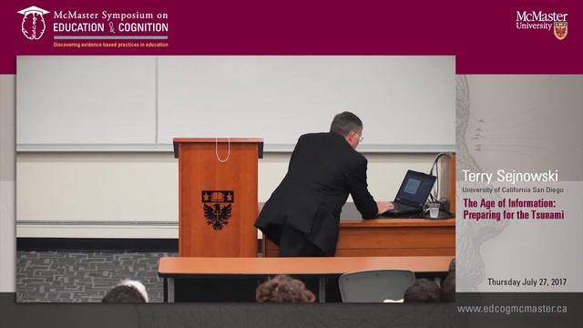 EdCog 2017 - Terry Sejnowski смотреть онлайн