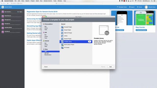 Xamarin Studio on macOS смотреть онлайн