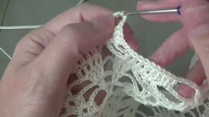 Салфетка "Нежность ". Часть 2.