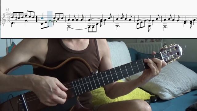 Himno del Atletic de Bilbao , Carmelo Bernaola , fingerstyle , free tab смотреть онлайн